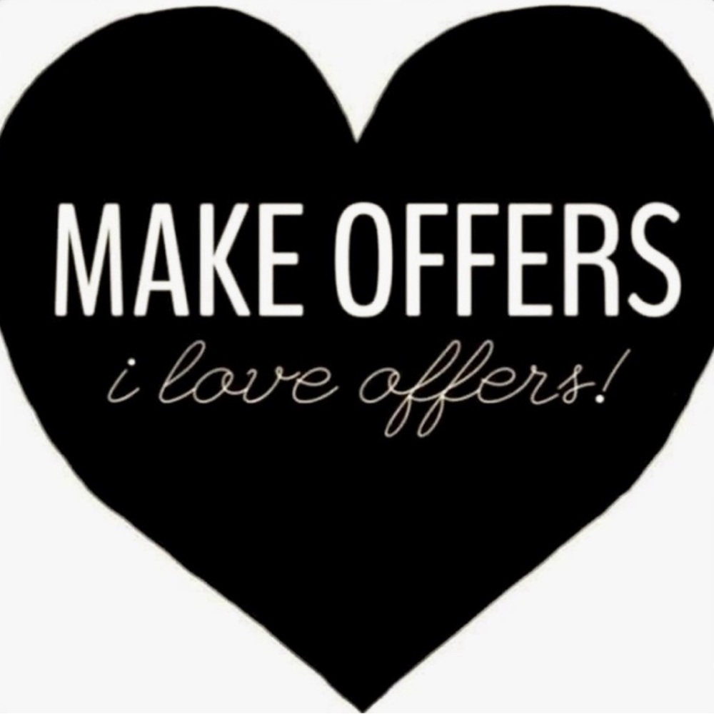 Make an offer! Accepting all reasonable offers!